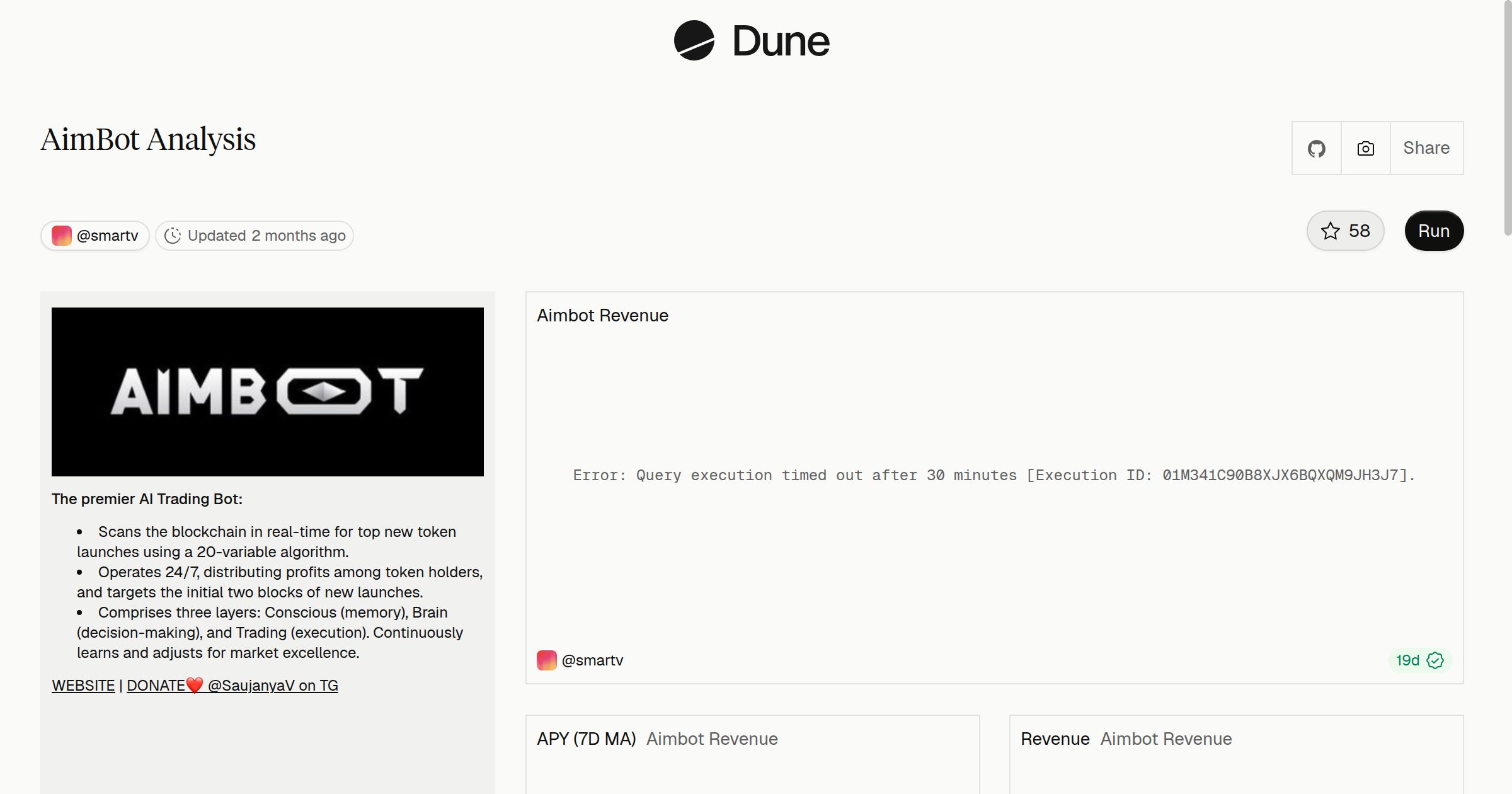 AimBot Analysis | Dune