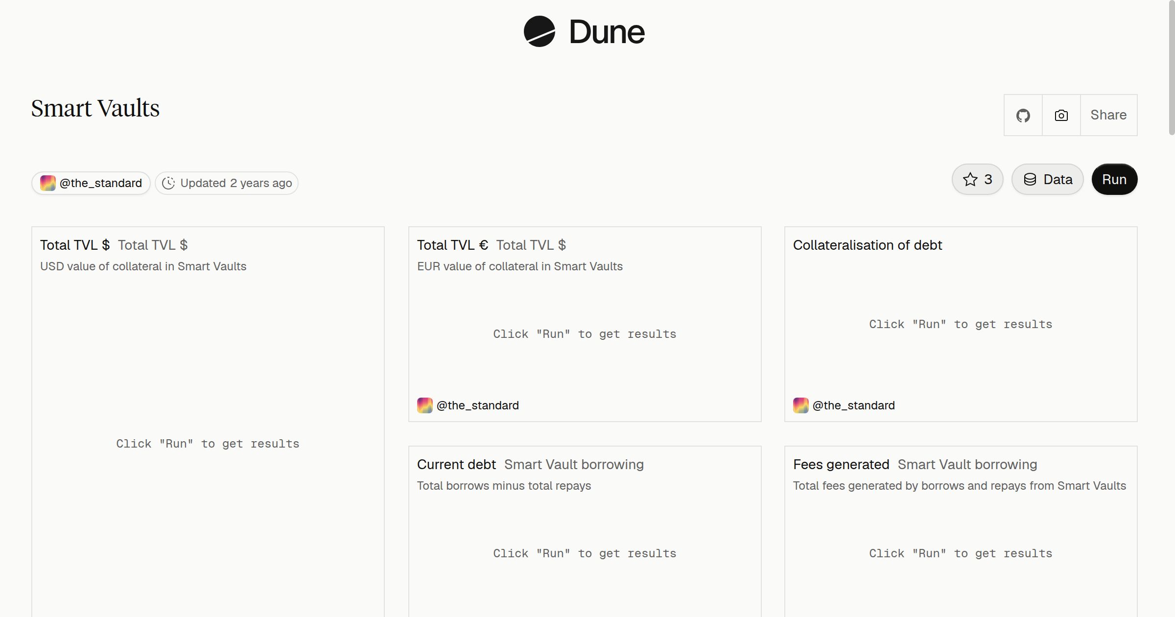 Smart Vaults | Dune
