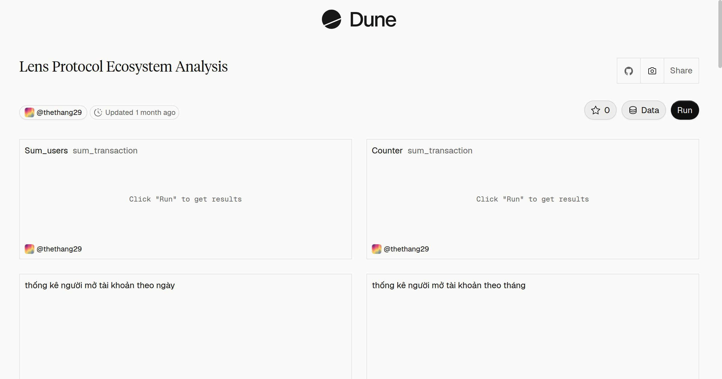 Lens Protocol Ecosystem Analysis | Dune