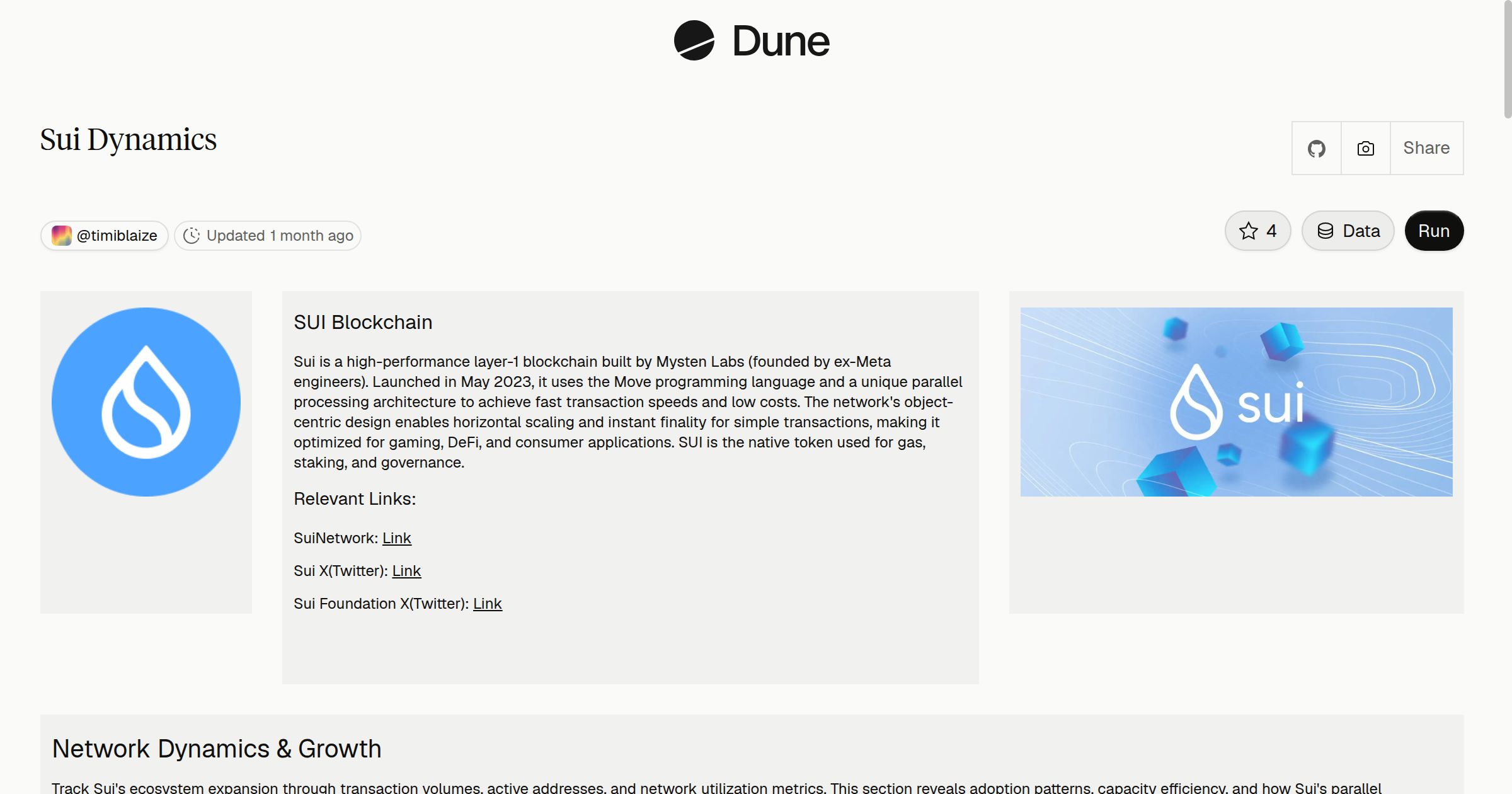 Sui Dynamics | Dune