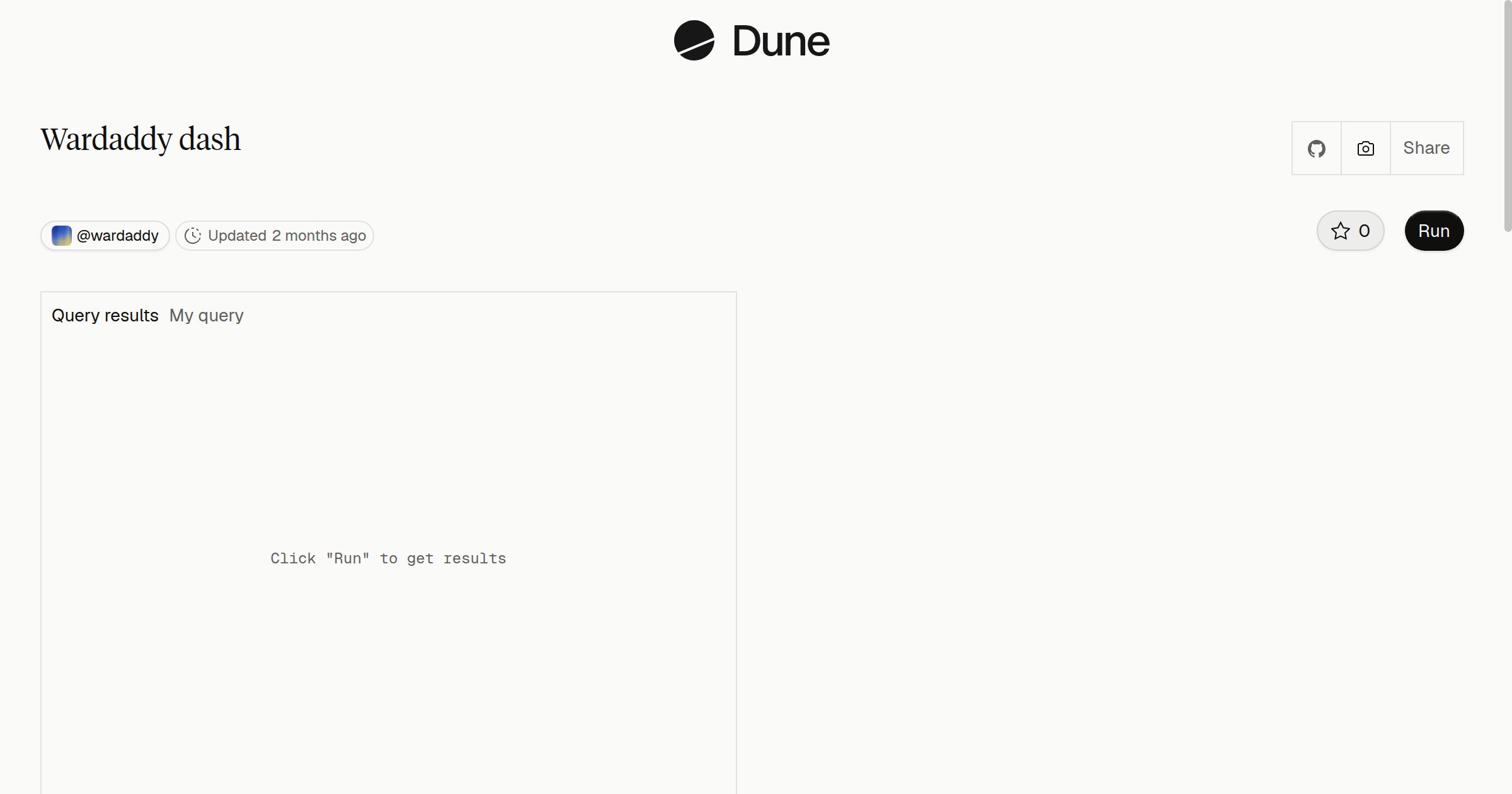 Wardaddy dash | Dune