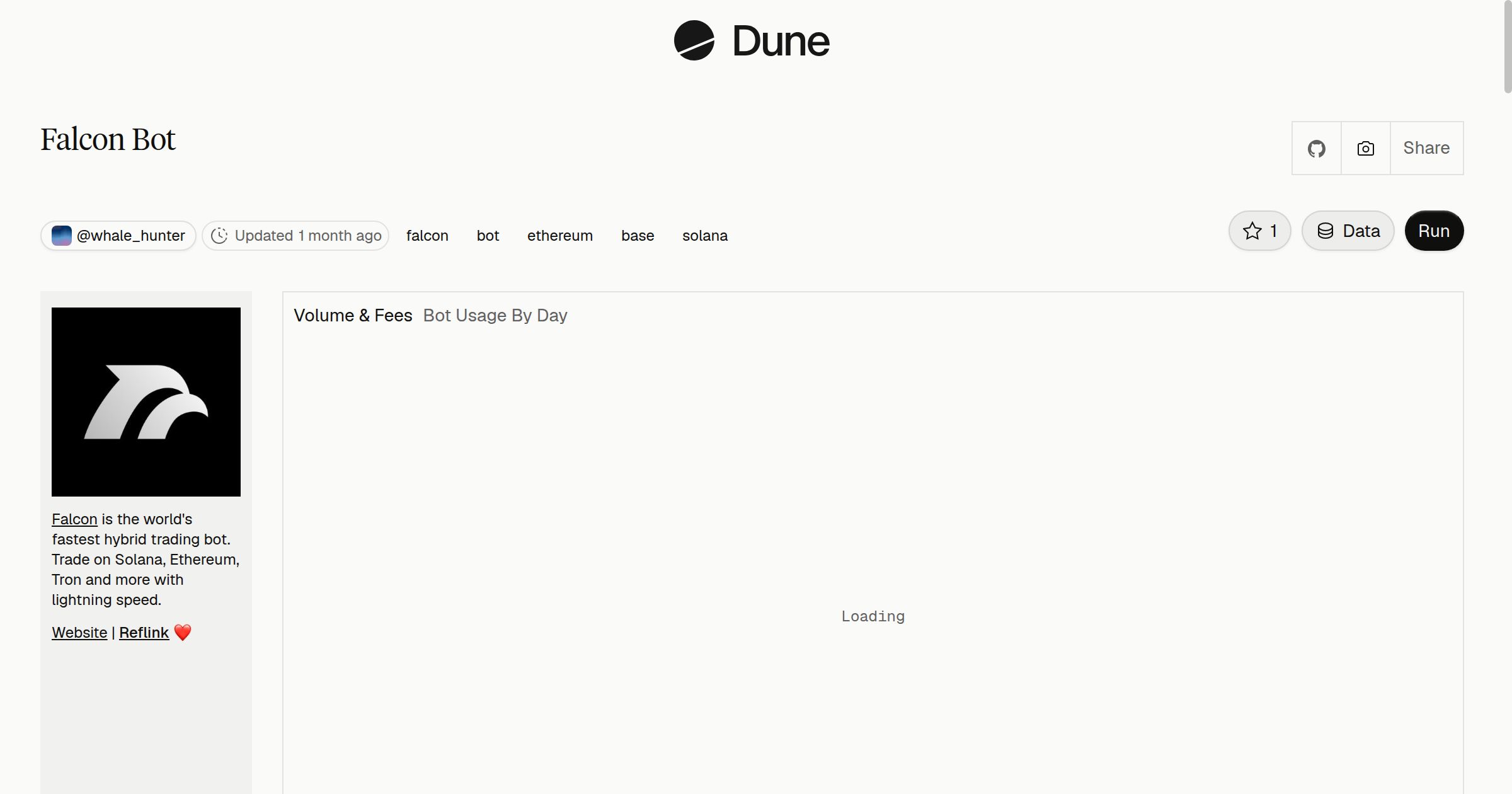 Falcon Bot | Dune