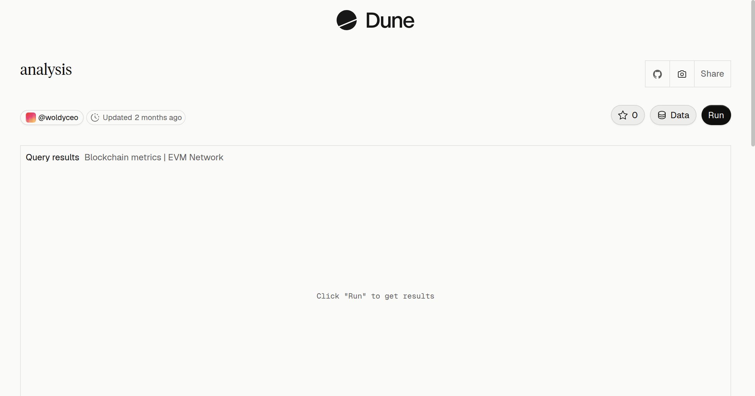 analysis | Dune