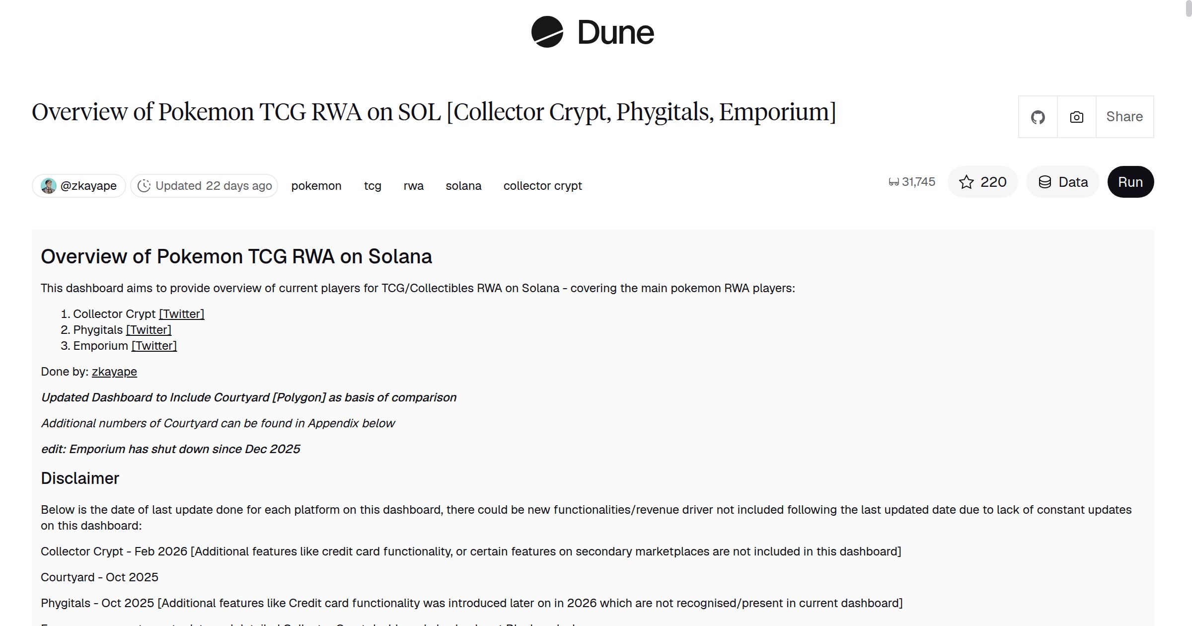 Overview of Pokemon TCG RWA on SOL [Collector Crypt, Phygitals ...